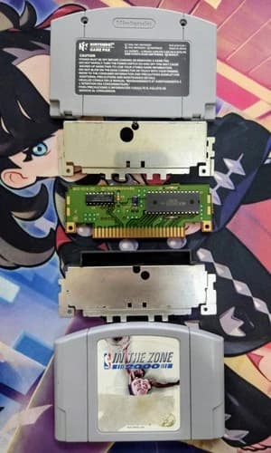 NBA in the Zone 2000 Nintendo 64 (N64) Tested, Working, With end label