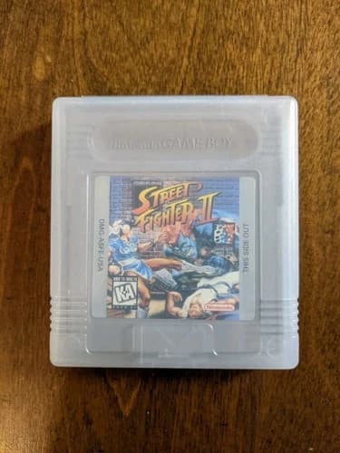 Street Fighter 2 Nintendo Gameboy (TESTED)
