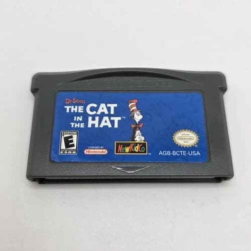 Dr. Seuss The Cat in the Hat (Nintendo Game Boy Advance, 2003) GBA Cartridge