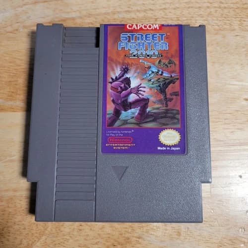 Street Fighter 2010: The Final Fight Nintendo Entertainment System 1990 - Tested