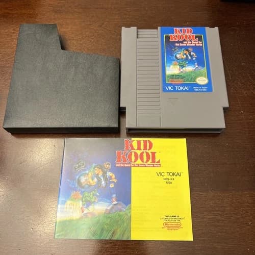 NES Kid Kool And The Quest For The Seven Wonder Herbs, 1990 Tested Original