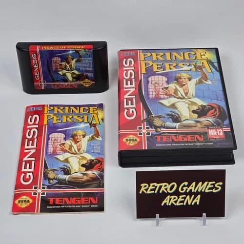 Prince of Persia (Sega Genesis) CIB COMPLETE