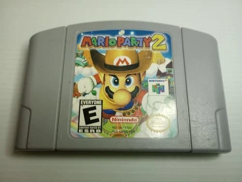Nintendo 64 N64 Mario Party 2 Authentic Game Cartridge Only