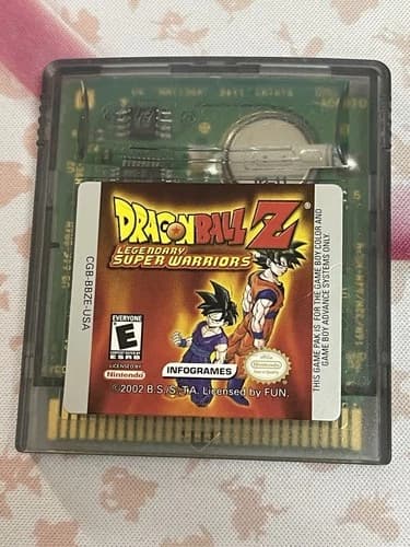Dragon Ball Z: Legendary Super Warriors Game Cartridge Nintendo Game Boy Color