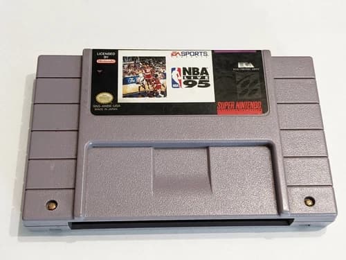 NBA Live '95 (Super Nintendo SNES 1995) - Tested!