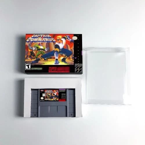Captain Commando (Super Nintendo SNES 1995) Tested Game CAPCOM