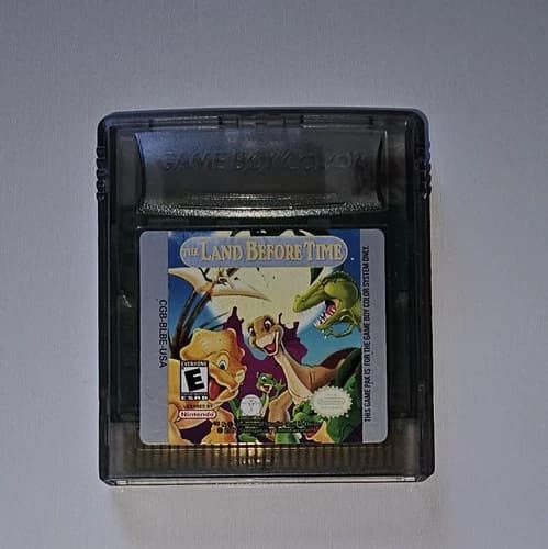 The Land Before Time (Nintendo Game Boy Color) Authentic Tested