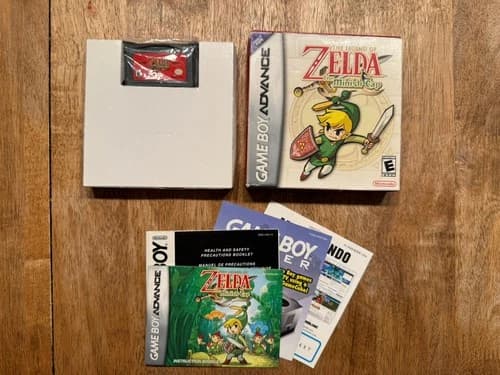 Legend of Zelda: The Minish Cap (Game Boy Advance, 2005) CIB