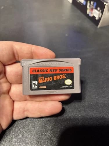 Super Mario Bros Classic NES Series Nintendo Game Boy Advance Tested And Working
