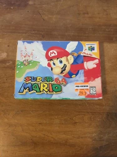 Super Mario 64 for N64 CIB Complete in Box Nintendo 64