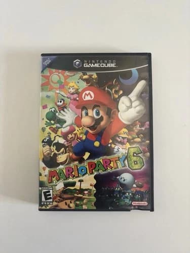 Mario Party 6 Nintendo GameCube [TESTED, WORKING]