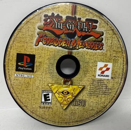 Yu-Gi-Oh Forbidden Memories PlayStation 1 Disc Only PS1 Tested Fast Shipping