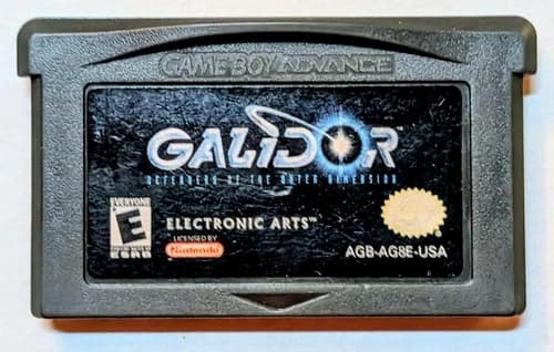 GALIDOR: DEFENDERS OF THE OUTER DIMENSION NINTENDO GAMEBOY ADVANCE SP GBA
