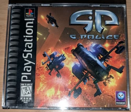 G-Police (Sony PlayStation 1, 1997) | CIB | Manual
