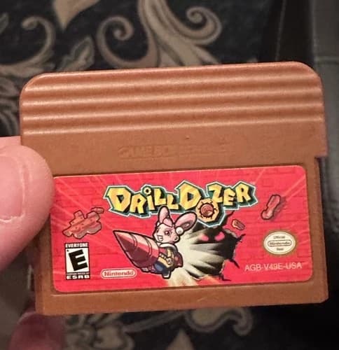 Nintendo Game Boy Advance GBA Drill Dozer Cartridge Only