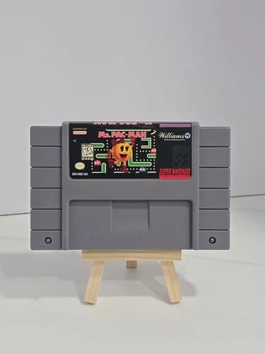 Ms. Pac-Man Super Nintendo SNES 1996 Authentic Cartridge Only