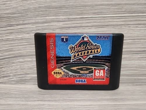 World Series Baseball (Sega Genesis, 1994) Game Cart Only