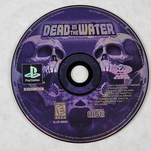 Dead In The Water - Loose Sony PS1 Playstation 1 Disc