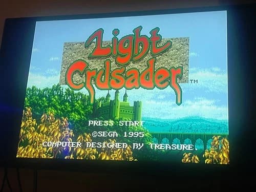 Light Crusader (Sega Genesis, 1995) -- LIGHT CRUSADER for GENESIS