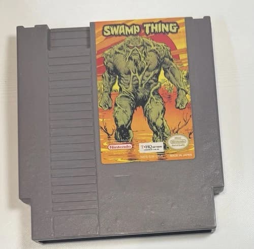 Swamp Thing Nintendo Nes Cleaned & Tested