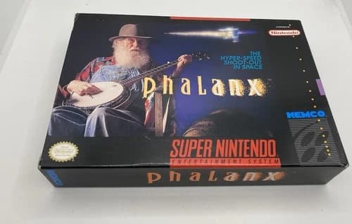 Phalanx (Super Nintendo Entertainment System, 1992) CIB