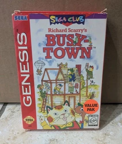 Richard Scarry's Busytown Sega Genesis - CIB