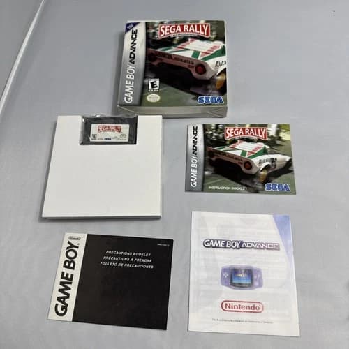 Sega Rally Championship Nintendo Game Boy Advance 2003 USA/CANADA CIB