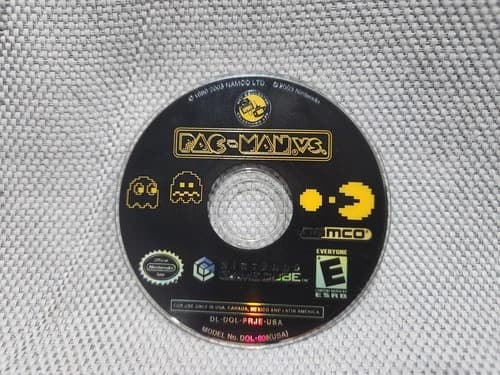--DISC ONLY-- Pac-Man VS (Nintendo GameCube) Tested And Working