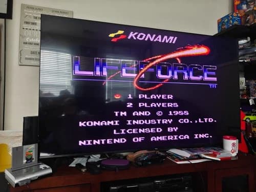 NES Life Force Cartridge Game Tested and Working!