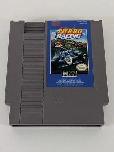 Al Unser Jr Turbo Racing (Nintendo Entertainment System, 1990) Cartridge Only
