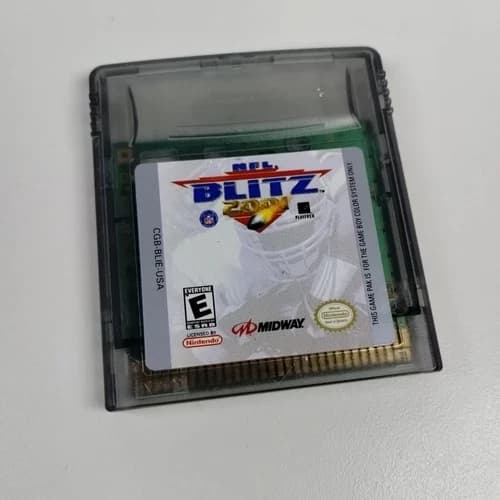 NFL Blitz 2001 Nintendo Game Boy Color TESTED - CART ONLY - Free Shipping