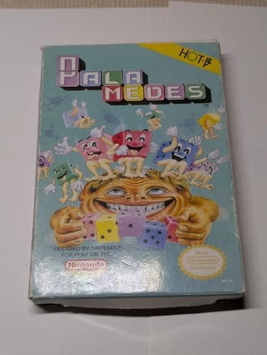 Palamedes (Nintendo Entertainment System, 1990) NES COMPLETE w/ Box manual