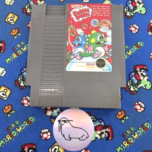 Taito Bubble Bobble | Nintendo Entertainment System NES | Tested Works