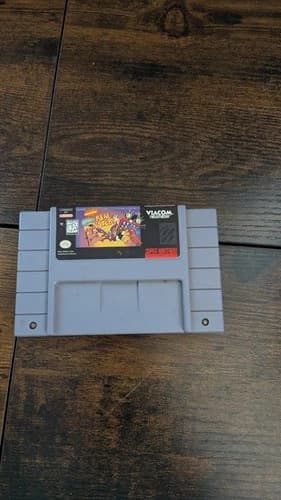 Aaahh!!! Real Monsters Super Nintendo SNES Game Cart Only Authentic OEM Tested