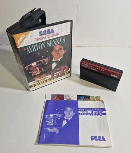 Ayrton Senna's Super Monaco GP II (Master System) – Complete – Tested