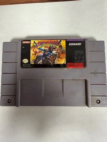 Sunset Riders SNES Super Nintendo Game Cartridge Authentic Konami