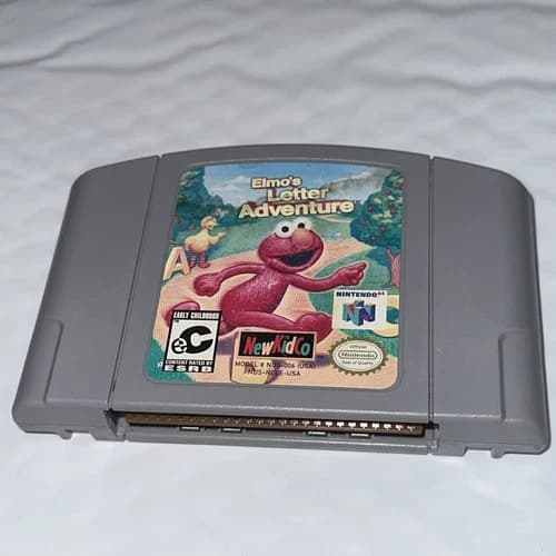Elmo’s Number Journey (Nintendo 64, 1999) – Tested – Authentic - Cartridge Only