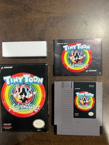 Tiny Toon Adventures Nintendo NES Complete CIB!