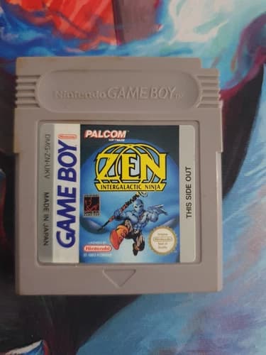 Nintendo Gameboy genuine Zen Intergalactic Ninja game