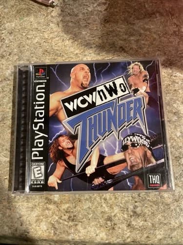 WCW/nWo Thunder (PlayStation 1 PS1) CIB COMPLETE
