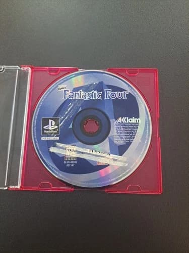 Fantastic Four (Sony PlayStation 1, 1997) Disc Only Tested