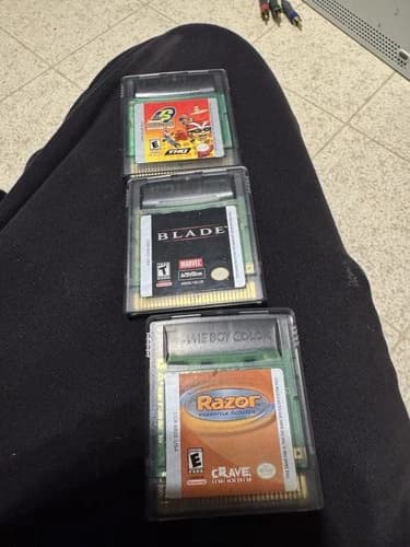 Nintendo Game Boy Color Cartridge Only: Razor Freestyle Scooter, Blade, Nicktoo…