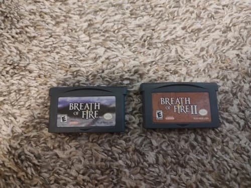 Gameboy Advance Breath Of Fire 1 And 2