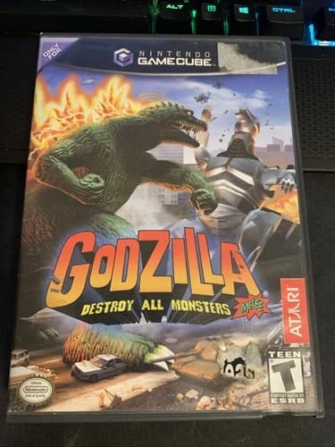 Godzilla: Destroy All Monsters Melee (Nintendo GameCube, 2002) CIB