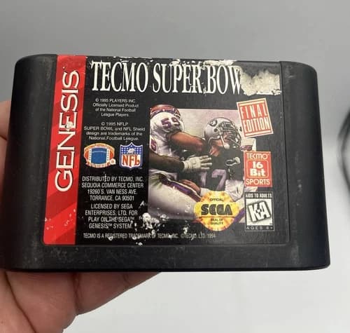 Tecmo Super Bowl III 3: Final Edition (Sega Genesis) Tested Game Only