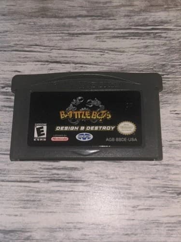 BattleBots Design and Destroy - Nintendo Game Boy Advance 2003 Cart Only Tested