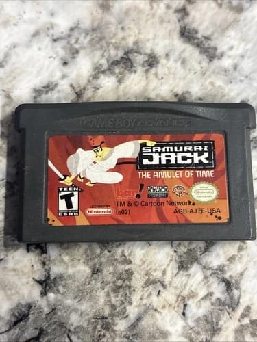 Samurai Jack: The Amulet of Time (Nintendo Game Boy Advance, 2003)