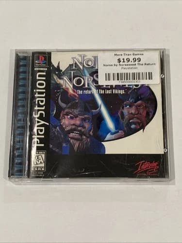 Norse by Norsewest The Return of the Lost Vikings (PS1) Complete - Free Shipping