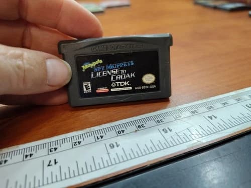 Spy Muppets License to Croak (Game Boy Advance GBA) Original Game Tested