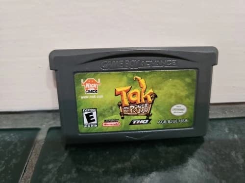 Tak and the Power of Juju (Nintendo Game Boy Advance, 2003) GBA Cartridge Tested